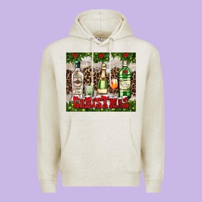Christmas Cocktail Party Premium Hoodie Designed By Adodesignshop
