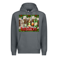 Rock christmas cocktail party Premium Hoodie - AdoDesignShop