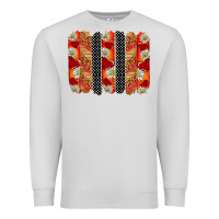 Dove Grey ladybug brushstrokes Premium Sweatshirt - BarkalooDesign