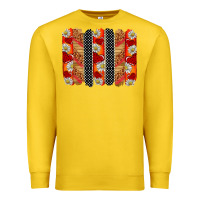 Lemon ladybug brushstrokes Premium Sweatshirt - BarkalooDesign