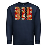 Navy ladybug brushstrokes Premium Sweatshirt - BarkalooDesign