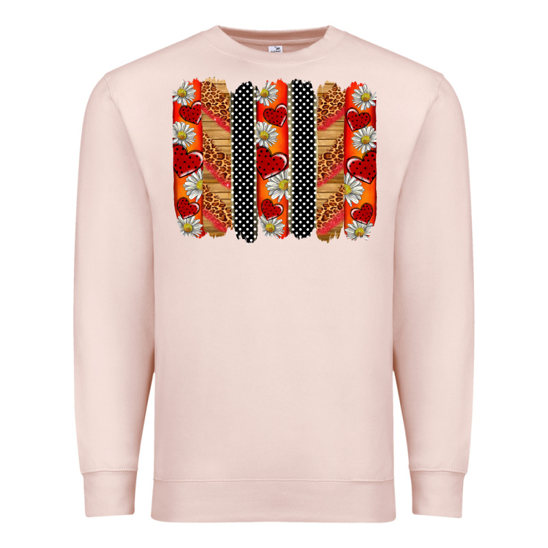 Ladybug Brushstrokes Premium Sweatshirt by BarkalooDesign | Teevron
