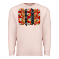 Pale Pink ladybug brushstrokes Premium Sweatshirt - BarkalooDesign