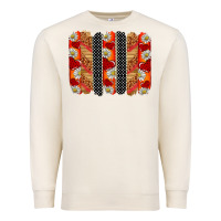 Sandshell ladybug brushstrokes Premium Sweatshirt - BarkalooDesign