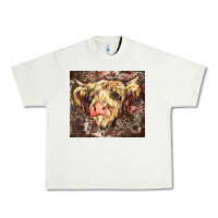 Pistachio leopard cow Urban Heavy Tee - Zillion Design Studio