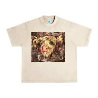 Sandshell leopard cow Urban Heavy Tee - Zillion Design Studio