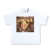 White leopard cow Urban Heavy Tee - Zillion Design Studio