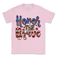 Bubblegum Pink Honor the brave Classic Tee - Neo Western