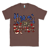 Chestnut Honor the brave Classic Tee - Neo Western