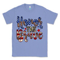 Colony Blue Honor the brave Classic Tee - Neo Western