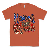 Copper Honor the brave Classic Tee - Neo Western