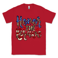 Red Honor the brave Classic Tee - Neo Western