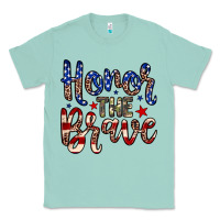 Seafoam Honor the brave Classic Tee - Neo Western