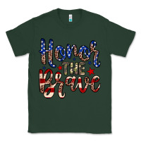 Sports Green Honor the brave Classic Tee - Neo Western