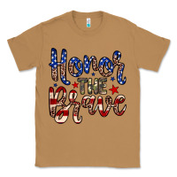 Toasted Coconut Honor the brave Classic Tee - Neo Western