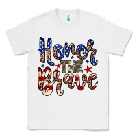 White Honor the brave Classic Tee - Neo Western