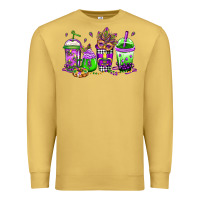 Antique Gold mardi gras coffee Premium Sweatshirt - Jasminsmagicworld