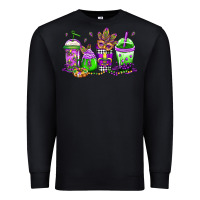 Black mardi gras coffee Premium Sweatshirt - Jasminsmagicworld