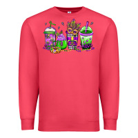 Cardinal mardi gras coffee Premium Sweatshirt - Jasminsmagicworld