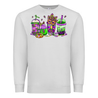 Dove Grey mardi gras coffee Premium Sweatshirt - Jasminsmagicworld