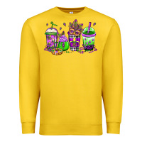 Lemon mardi gras coffee Premium Sweatshirt - Jasminsmagicworld