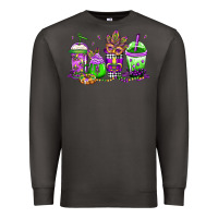 Smoke mardi gras coffee Premium Sweatshirt - Jasminsmagicworld