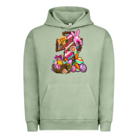 Pigment Oil Green He Is Risen Urban Hoodie - BundleAndBundleShop