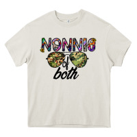 Cream nonnie of both Heavy Core Tee - CowhideDigitalArt