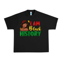 Black i am black history with afro black girl Urban Heavy Tee - texasbilliewilder