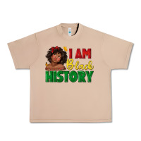 Burro i am black history with afro black girl Urban Heavy Tee - texasbilliewilder