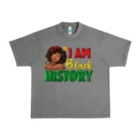 Tornado i am black history with afro black girl Urban Heavy Tee - texasbilliewilder