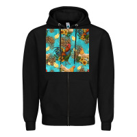Black poultry animals seamless pattern Zipper Hoodie - HRA Design Shop
