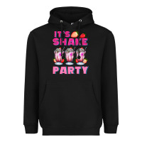 Black its shake party with milkshake Heavyweight Hoodie - AdoDesignShop