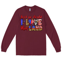 Burgundy ain't no doubt i love this land Long Sleeve Tee - Zillion Design Studio