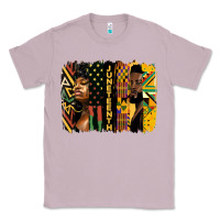 Lilac juneteenth brush stroke Classic Tee - HRA Design Shop