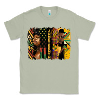 Matcha juneteenth brush stroke Classic Tee - HRA Design Shop