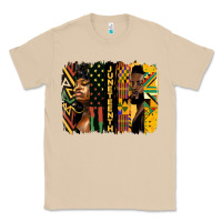 Mushroom juneteenth brush stroke Classic Tee - HRA Design Shop