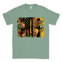 Sage juneteenth brush stroke Classic Tee - HRA Design Shop