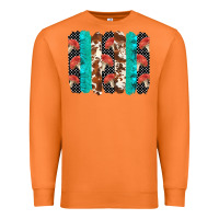 Carrot ladybug brushstrokes  2 Premium Sweatshirt - BarkalooDesign