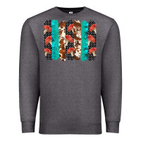 Charcoal Heather ladybug brushstrokes  2 Premium Sweatshirt - BarkalooDesign