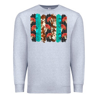 Heather Grey ladybug brushstrokes  2 Premium Sweatshirt - BarkalooDesign