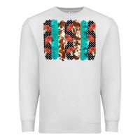 Oatmeal Heather ladybug brushstrokes  2 Premium Sweatshirt - BarkalooDesign