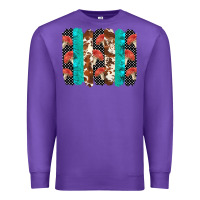 Purple ladybug brushstrokes  2 Premium Sweatshirt - BarkalooDesign