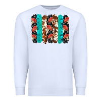White ladybug brushstrokes  2 Premium Sweatshirt - BarkalooDesign