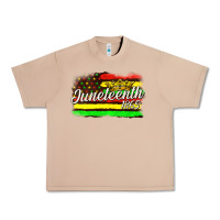 Burro juneteenth 1865 with crown flag Urban Heavy Tee - texasbilliewilder
