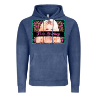 Vintage Denim free britney leopard glitter Vintage Hoodie - AdoDesignShop
