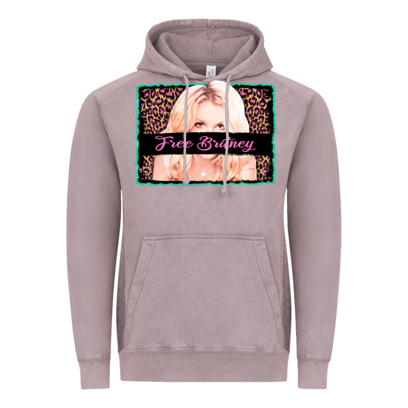 Free Britney Leopard Glitter Vintage Hoodie by AdoDesignShop | Teevron