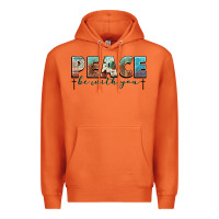 Carrot peace be with you cross Premium Hoodie - NancyCooperArtShop