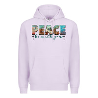 Peace Be With You Cross Premium Hoodie | Teevron