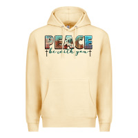 Pina Colada peace be with you cross Premium Hoodie - NancyCooperArtShop